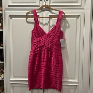 Beautiful pink cocktail dress!